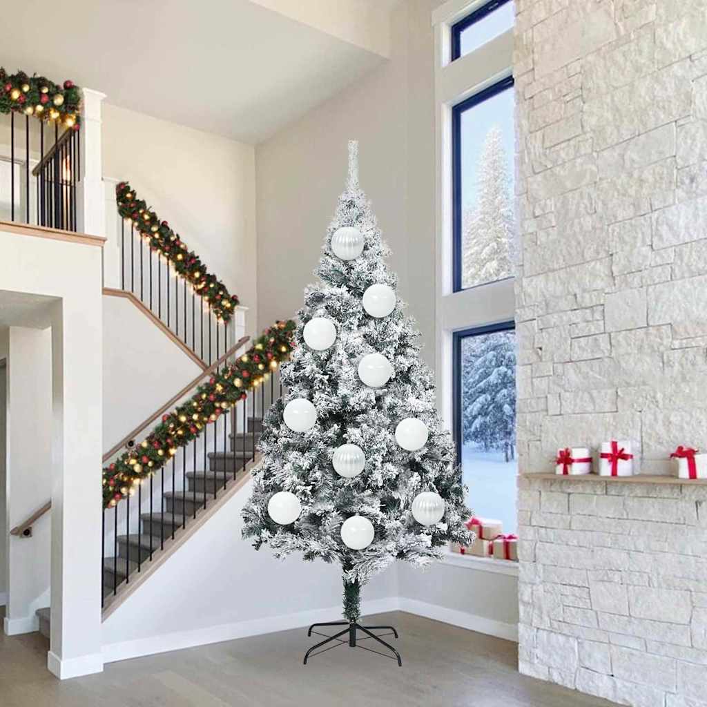 Christmas Bauble Set 3 pcs White